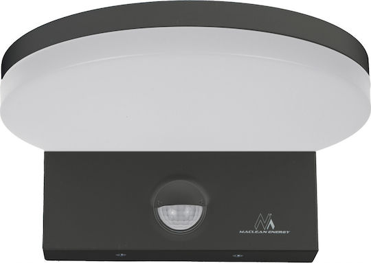 Maclean Energy Wasserdicht LED Flutlicht 15W Natürliches Weiß 4000K mit Bewegungssensor IP65