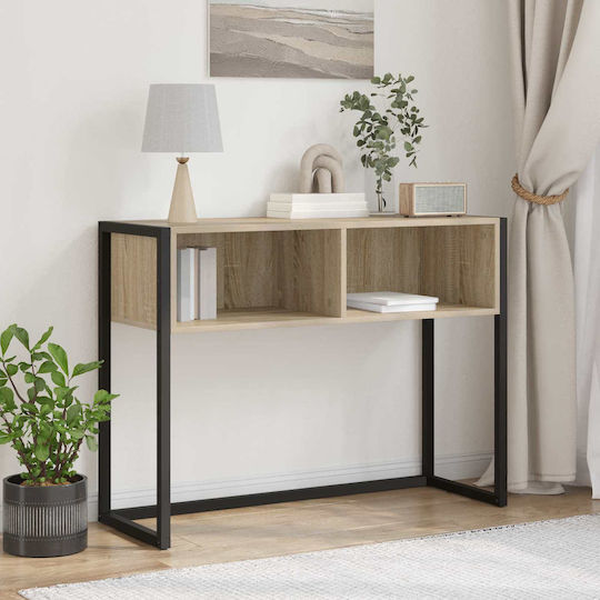Wooden Console Table Καφέ Σονόμα L100xW36xH75cm