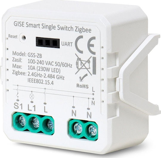 Smart Smart Switch ZigBee (χωρίς Ουδέτερο)