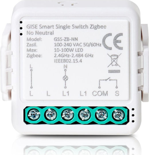 Smart Smart Switch ZigBee (χωρίς Ουδέτερο)
