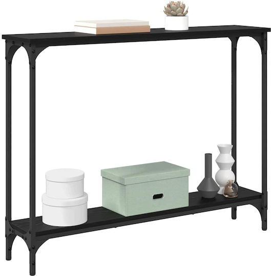 Конзолна маса Дървена Black Beech Д95xШ22.5xВ75cm