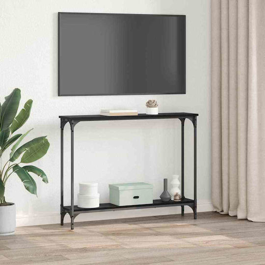 Конзолна маса Дървена Black Beech Д95xШ22.5xВ75cm
