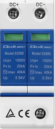 Qoltec Αντικεραυνικό Πίνακα Τύπου T2 Διπολικό