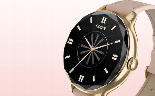 Noise Diva Smartwatch με Παλμογράφο (Ροζ Χρυσό)