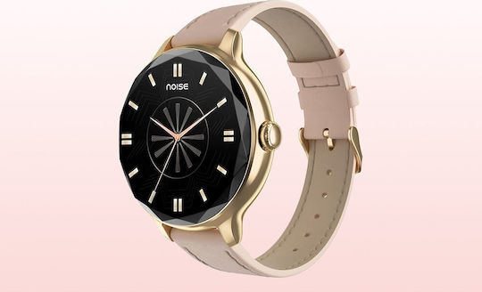 Noise Diva Smartwatch με Παλμογράφο (Ροζ Χρυσό)