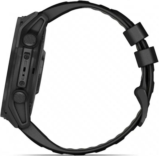 Garmin Tactix 8 AMOLED Titanium 51mm Waterproof Smartwatch with Heart Rate Monitor (Black)