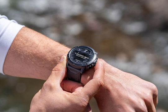 Coros Vertix 2S Titanium 50mm Waterproof Smartwatch with Heart Rate Monitor (Moon)
