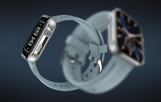 Noise Pro 5 Max Smartwatch με Παλμογράφο (Μπλε)