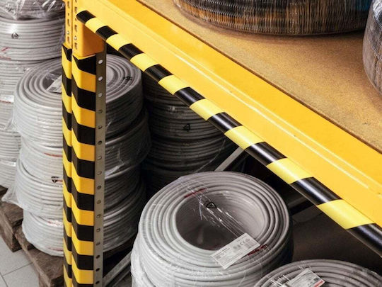 Ταινία Σήμανσης Durable Corner Protection C25r Yellow Black Self-adhesive 1m