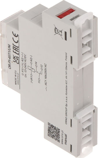 Orno Monopol Buton de comutare cu releu 250V 16A