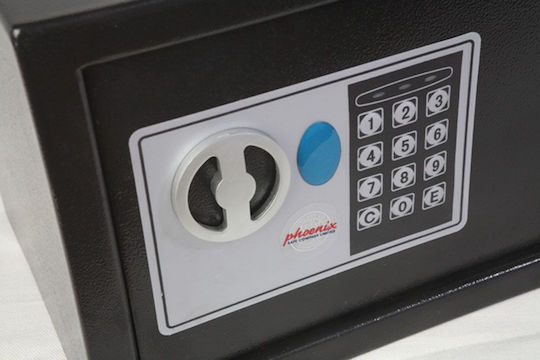 Phoenix Safe Company Χρηματοκιβώτιο με Ψηφιακό Κλείδωμα Μ22.8xΠ12xΥ16.8cm Βάρους 3kg