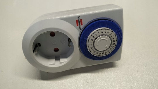 Brennenstuhl Mechanical Daily Timer Socket with Countdown Timer Function
