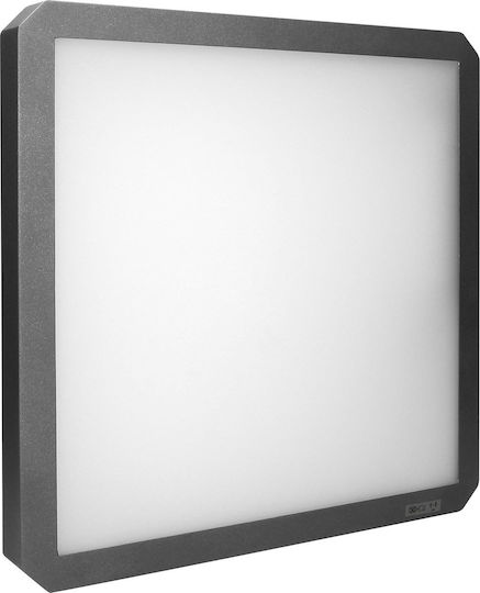 Orno Τετράγωνο LED Panel 38W με Φυσικό Λευκό Φως 4000K