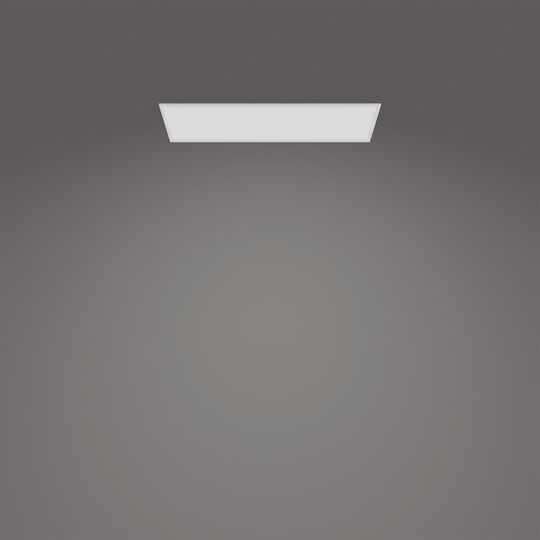 Philips Rectangular Recessed LED Panel 36W with Natural White Light 4000K 120x30cm