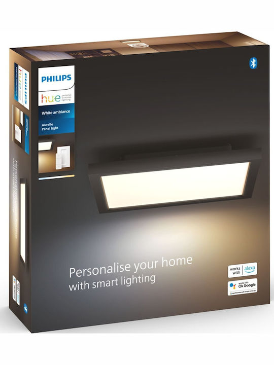 Philips Square Outdoor LED Panel 19W with Warm to Cool White Light 30x30cm
