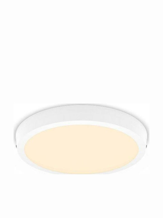 Philips Magneos Rund Draußen LED Panel 20W mit Warmes Weiß Licht 2700K