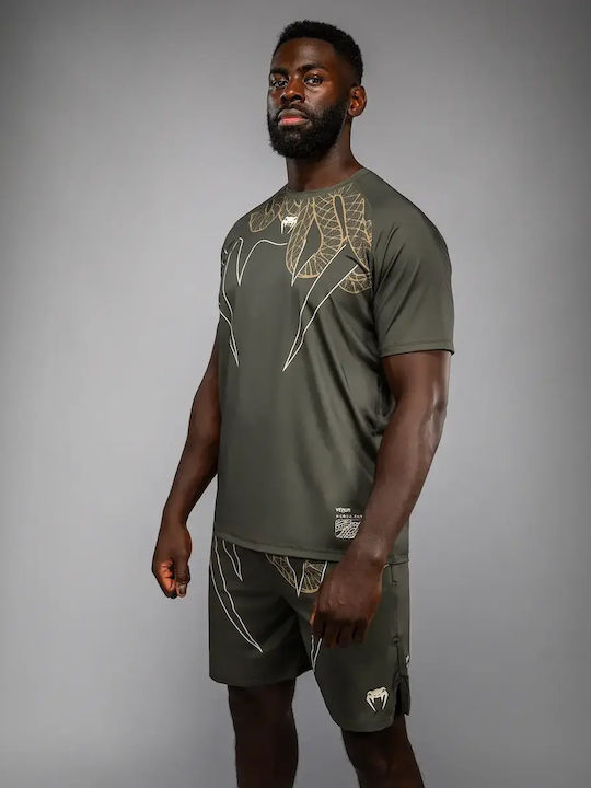 Venum Dry Tech Short Sleeve Shirt VENUM-05746-590 Green
