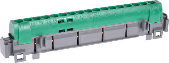 Legrand Earth Bar Electrical Panel 1 Position 6 to 25mm² & 16 Positions 1.5 to 16mm² 004835