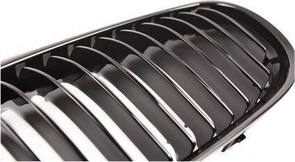 Mtuning Спортна Решетка Single Ribs Гланц Черна БМВ 3 E90 E91 Facelift 2008-2011