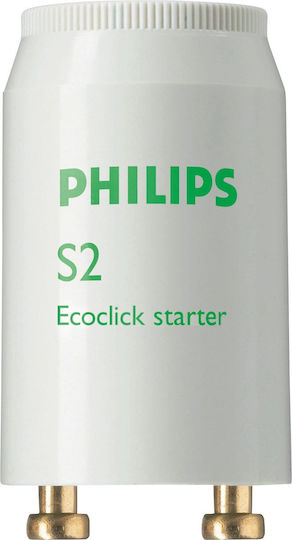 Εκκινητής Φθορισμού Λευκός 4-22w Ecoclick S2 Philips