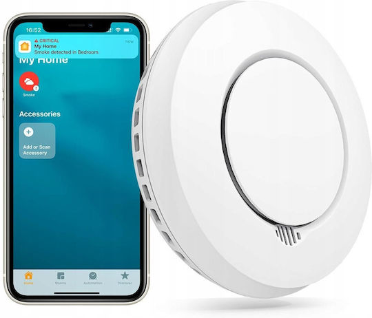 Meross Autonom Rauchmelder WLAN 16 Zonen