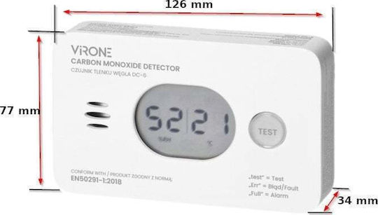 Virone Autonom Kohlenmonoxid-Detektor