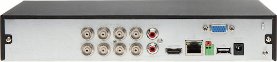 Dahua XVR5108HS-I3 Înregistrare video DVR 8 canale cu rezoluție Full HD cu unitatea de hard disk WD10PURX