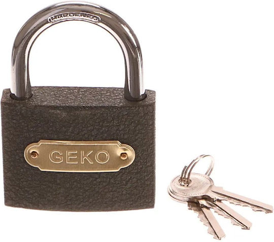 Geko Lăcăt Potcoavă cu cheie 75mm Gray 1buc