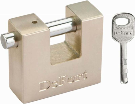Topex Padlock Brass with Key 90mm 1pcs