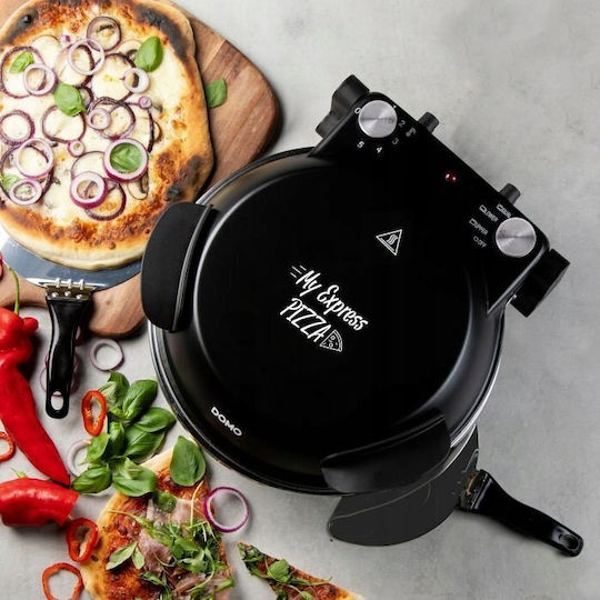 Domo Electric Cuptor de Pizza 1.2kW 36x34x16.3cm