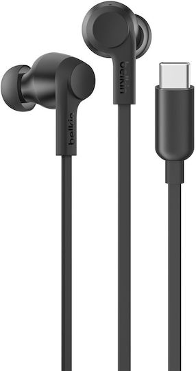 Belkin G3H0003HQBK In-ear Handsfree Headphones with Connector USB-C Black