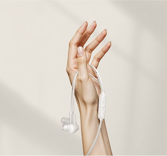 Belkin G3H0003hqWH In-ear Handsfree Ακουστικά με Βύσμα USB-C Λευκό