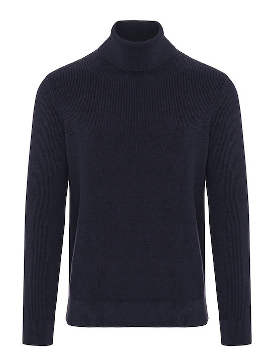 Long Sleeve Navy Blue Sweater
