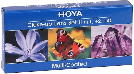 Hoya Set 1 2 4 HMC 72mm Lens Filter Close Up Diameter 72mm with HMC Coating (Multi-Coated) for Photography Lenses
