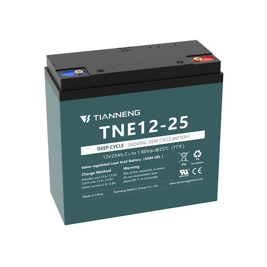 Tianneng Tne12-25 Tiefentladungsbatterie