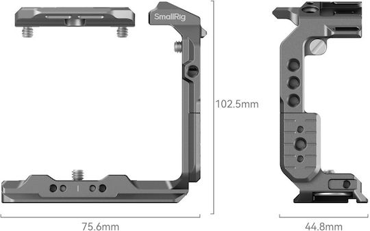 Smallrig 4772 Hawklock Quick Release Half Cage Sony Fx3 Fx30