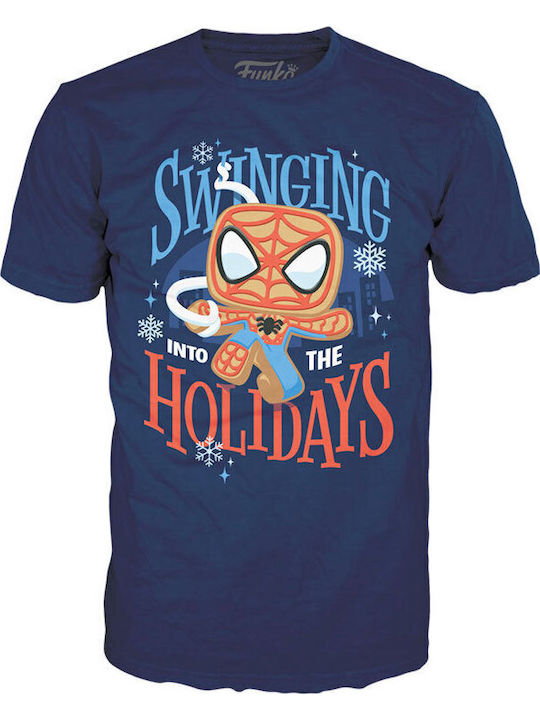 Funko Pop! Tees Spider-Man Prajitura de ghimbir (L) Turtă dulce (S) Bobble-Head Ediție Specială
