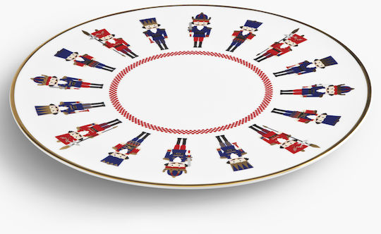 Ionia Ornament de masă de Crăciun Platou De porțelan D32cm.