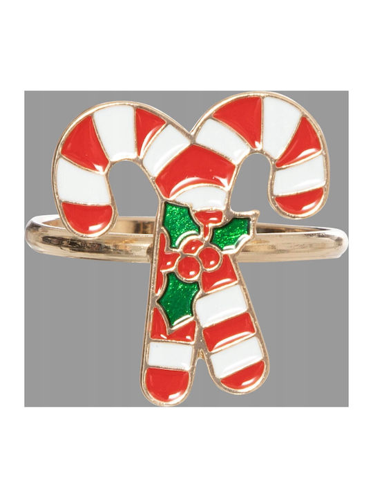 Atmosphera Christmas Δαχτυλίδι Πετσέτας Φαγητού 2τμχ