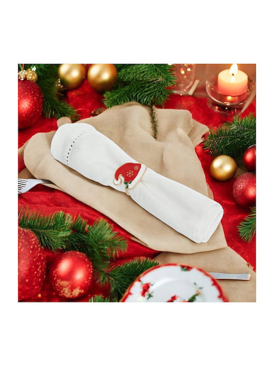 Atmosphera Christmas Δαχτυλίδι Πετσέτας Φαγητού 2τμχ