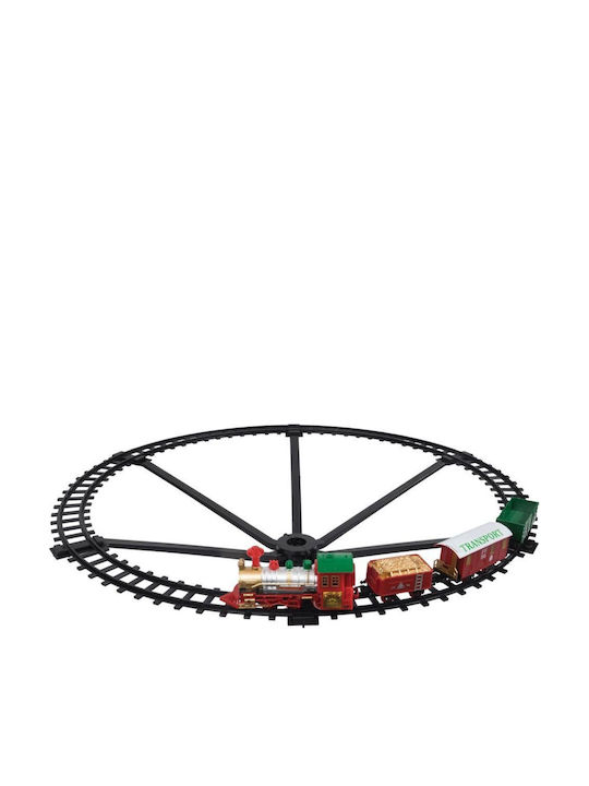 Lianos Lianosxmas Christmas Tree Train 4 Carriages Movement Sound Light Battery 93cm