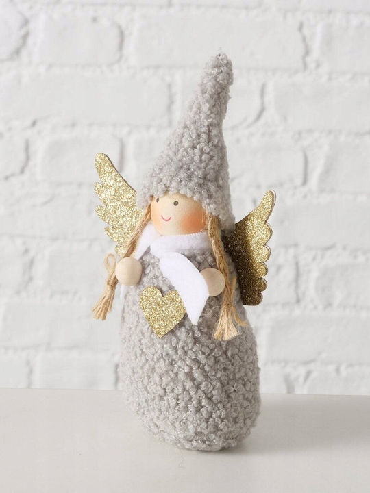 Figoura Boltze Home Figur Amia Engel Weiche Kleidung Höhe 16 cm