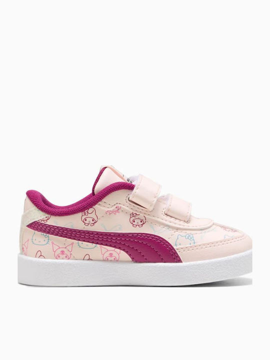 Club Ii Era Kids Sneakers with Scratch Pink