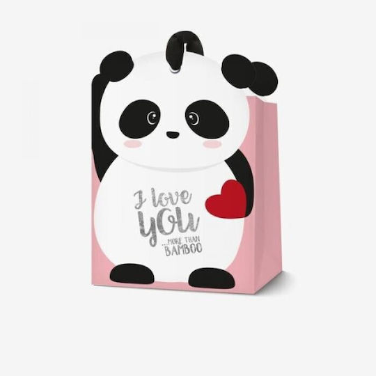 Legami Milano Panda Paper Bag for Gift Multicolored 19x11.5x25cm.