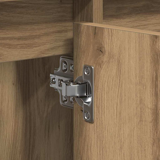 vidaXL Шкаф без Мивка Д91xШ35xВ60см Oak