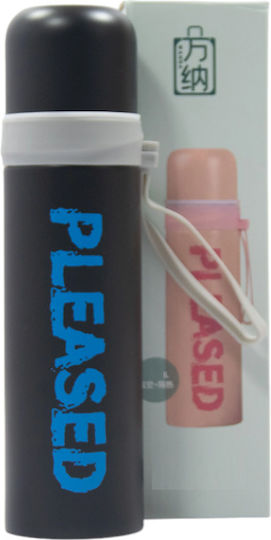 Bottle Thermos Stainless Steel / Plastic 350ml Pink