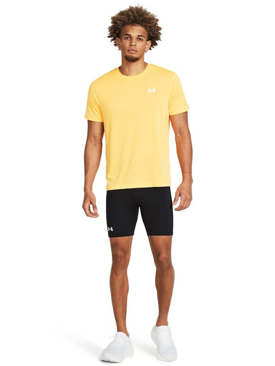 Under Armour Qualifier Men's Sports Short Leggings Black