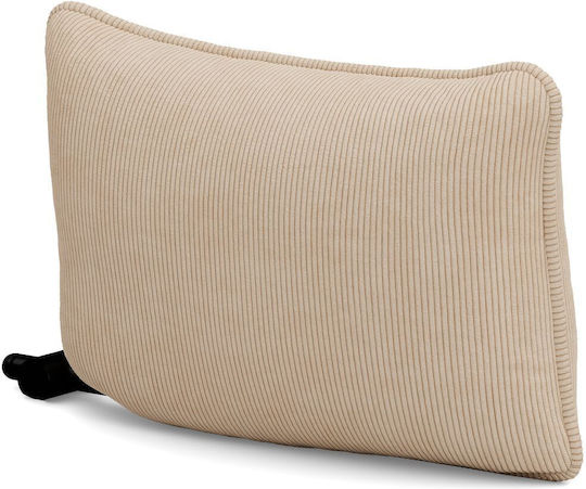 Fotolii Puf Bolster Impermeabil Sumo Bej 65x25x35cm