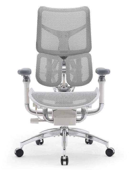 Sihoo Stuhl Büro mit Verstellbaren Armen Doro S300 S300-M202 Weiß