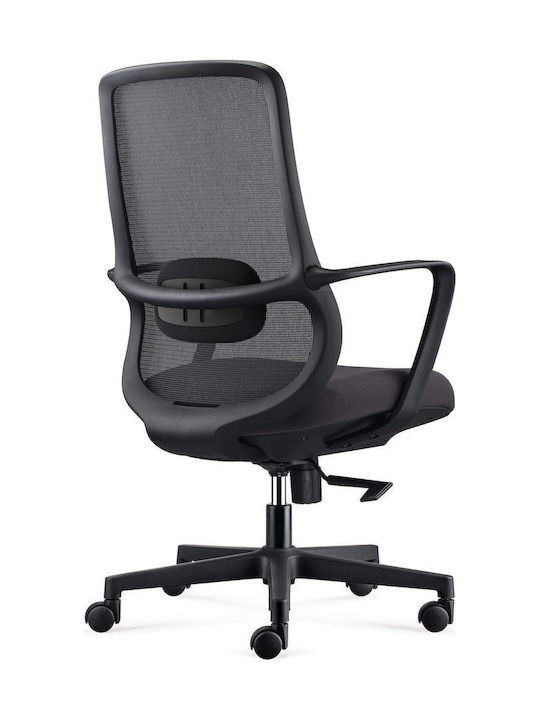 ErgoAction Pulse Black Office Chair with Arms Black